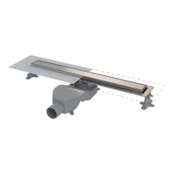 PH Design Premium Linear Duş Kanalı 60cm Şampanya Ayna